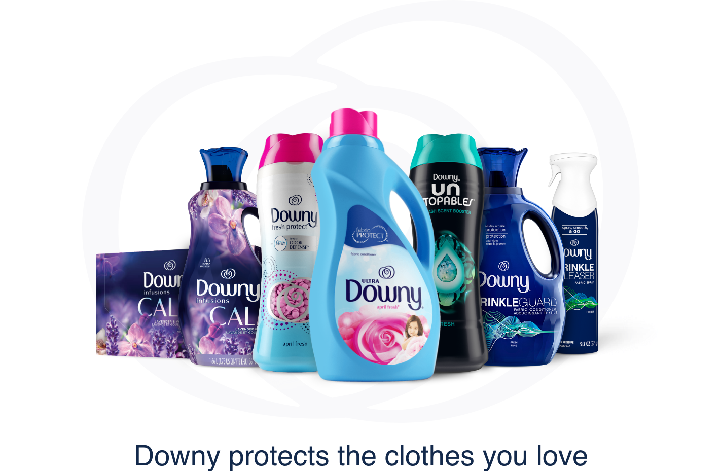 Downy Fabric Conditioners to protect the clothes that you love